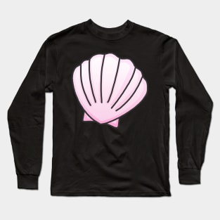 Pink Seashell | Sticker Collection Long Sleeve T-Shirt